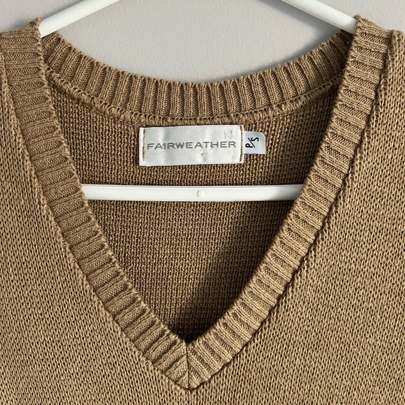 Argyle Sweater Vest with V Neckline - Picture 2 of 3